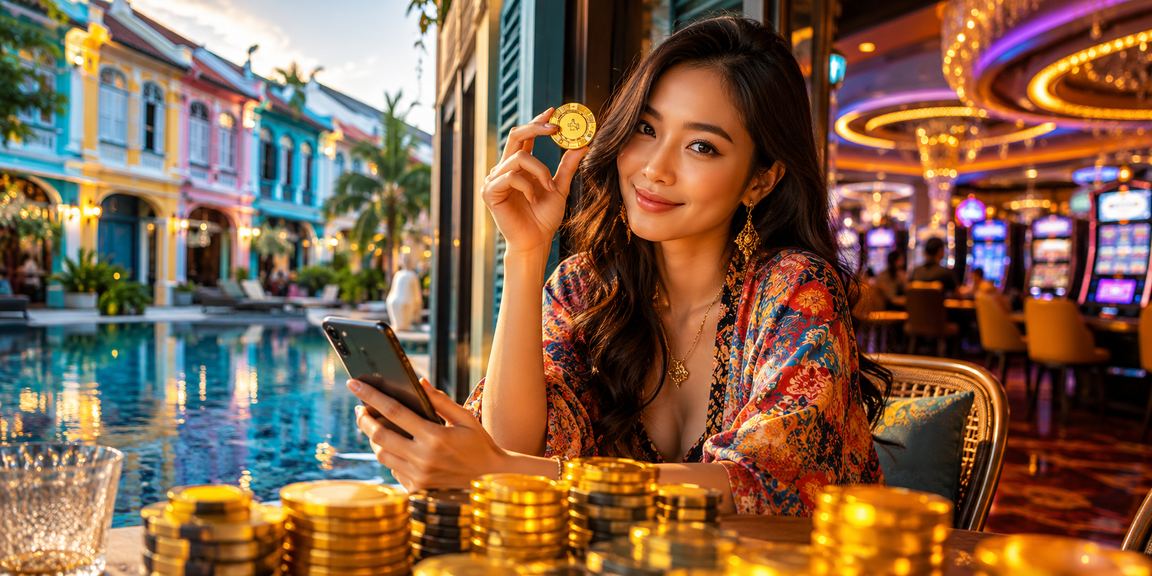 Penang user enjoying mobile online casino safely and comfortably